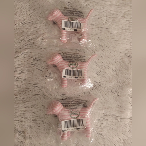 😍 PINK Stripe Logo Mini Dog 😍 - Picture 5 of 8